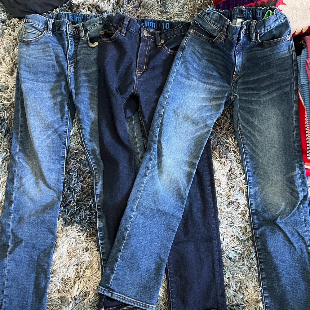 Set of Gap slim fit size 10s (3)